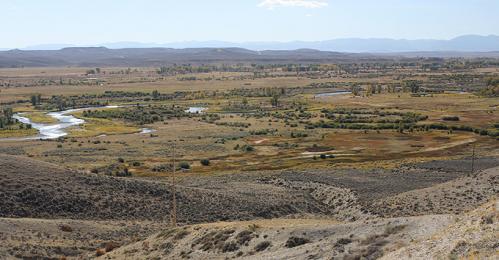 The Green River from Trapper's Point. Tom Rea photo.