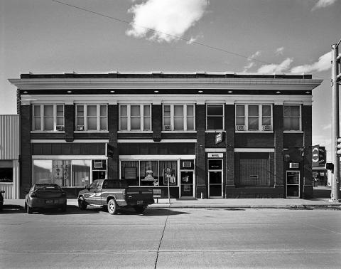 The Greybull Hotel, built in 1916, has changed little since Greybull's first oil boom of the 1920s. Wyoming SHPO photo.