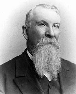 Nelson Story drove 600 head of cattle from Texas to  Montana in 1867--up through the middle of what soon would become Wyoming  Territory. Courtesy Pioneer Museum, Bozeman, MT.