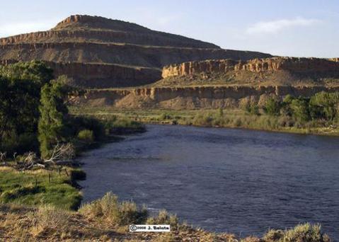 The North Platte River near Saratoga. J. Belote photo.