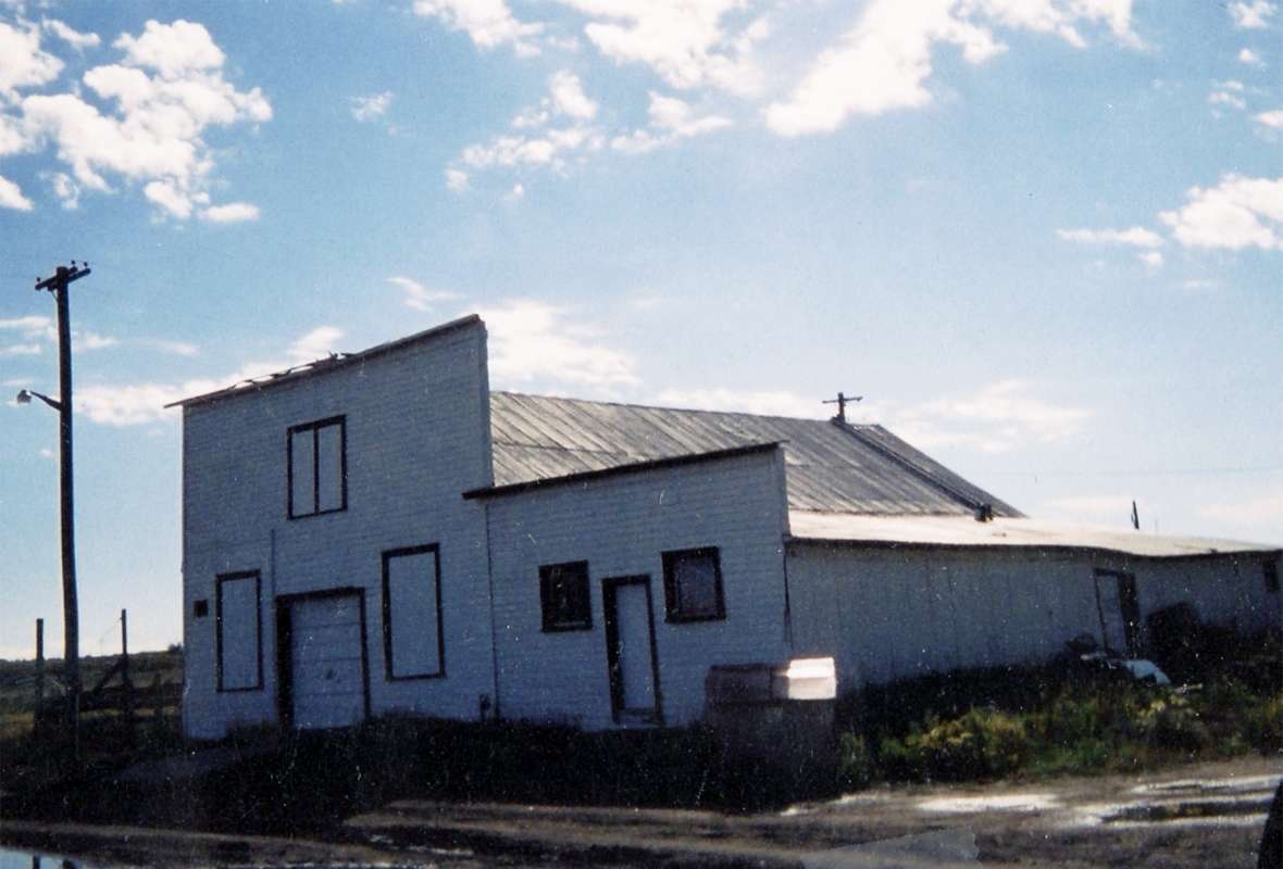 The Trabings first opened a small store in Medicine Bow in 1869. Eventually they sold a large establishment there to J. W. Hugus in 1880.  One of the Trabing buildings in Medicine Bow, shown here, still stands today. Author photo.