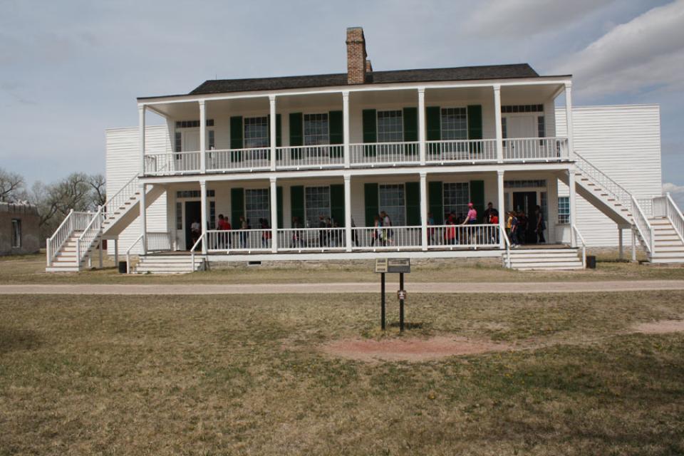 Old Bedlam today. The building got its name from the hijinks of the bachelor army officers who lived there. Tom Rea photo.