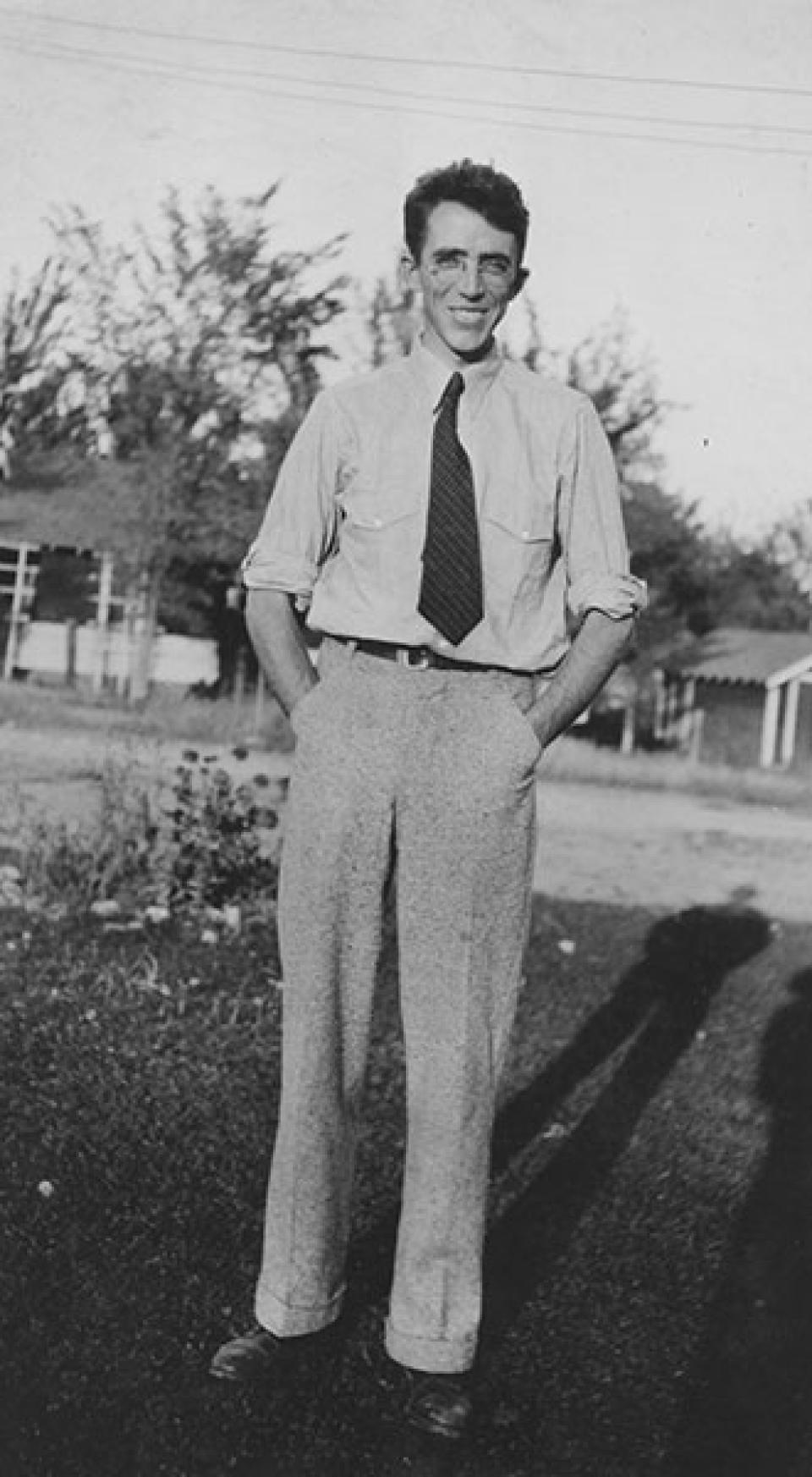 Adolph Murie as a young man, probably 1930s. The Murie Center.