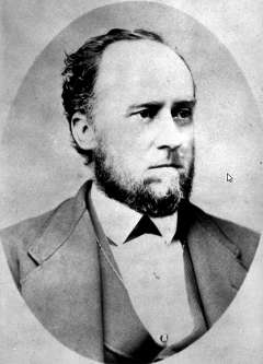 San Francisco banker William Ralston, above, was lured into the scheme by a tale from his friend George Roberts about being approached one night after banking hours by two men with a sackful of rough  diamonds. Wikipedia.